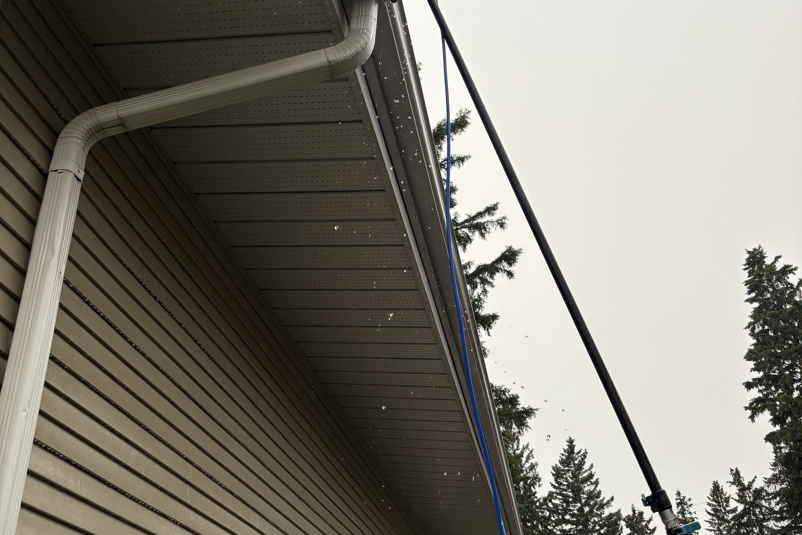 OutWest soft-wash exterior cleaning, Central Alberta