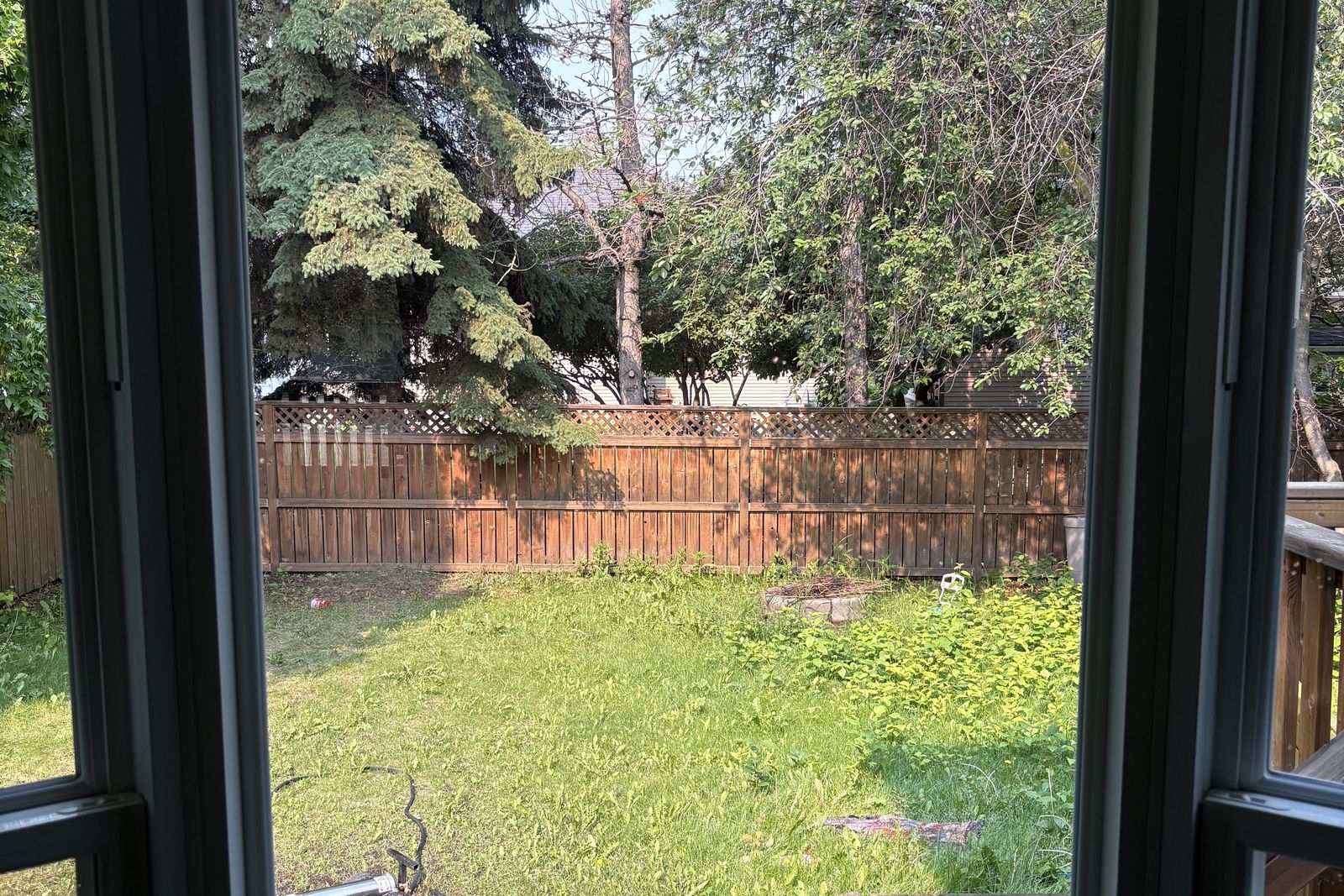OutWest exterior window cleaning detail, Central Alberta